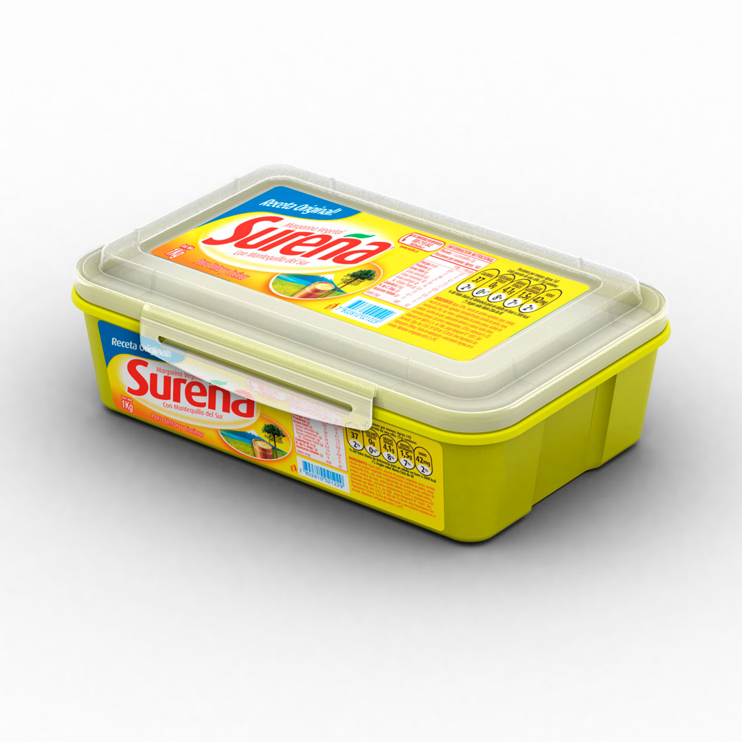 Pote Rectangular con manillas